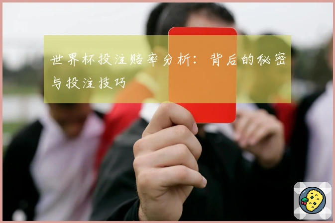 世界杯投注赔率分析：背后的秘密与投注技巧