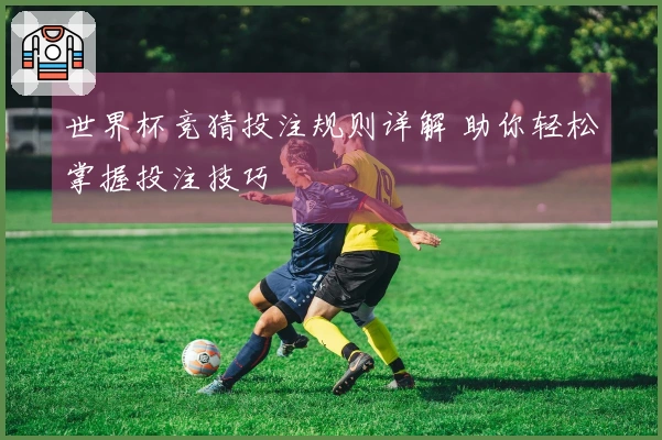 世界杯竞猜投注规则详解 助你轻松掌握投注技巧